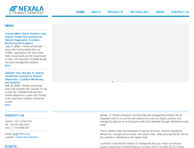 Tablet Screenshot of nexala.com